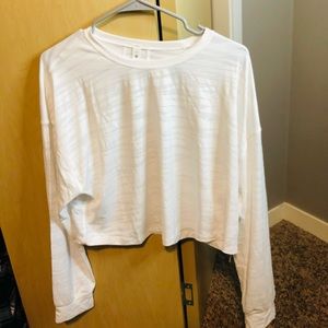NWT Muscle Love Long Sleeve Tiger Mesh